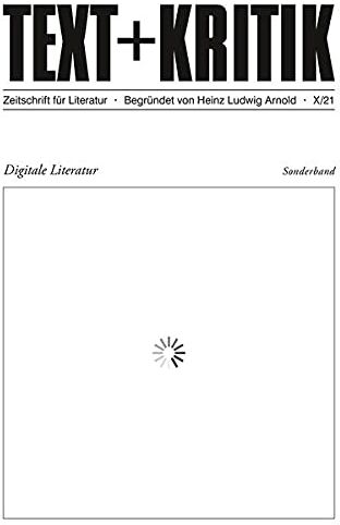 Claudia Stockinger Digitale Literatur Ii (Text+kritik)