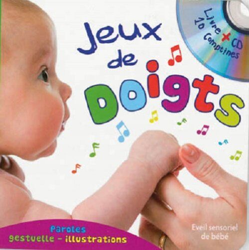 Rémi Guichard Jeux De Doigts (Livre Cd Tout Carton)