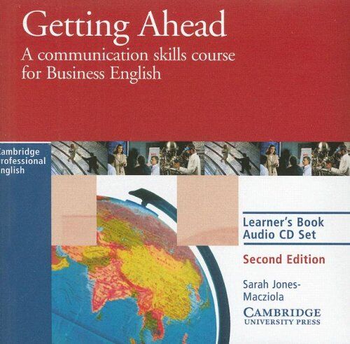 Sarah Jones-Macziola Getting Ahead Learner'S Book: A Communication Skills Course For Business English (Cambridge Professional English)