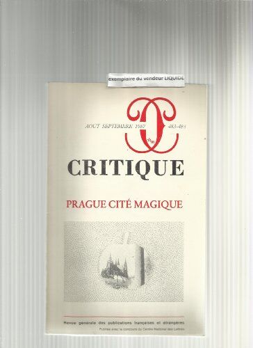 Collectif Revue Critique 483.