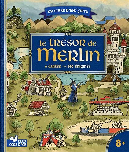 Collectif Le Trésor De Merlin : Avec 6 Cartes, 150 Énigmes