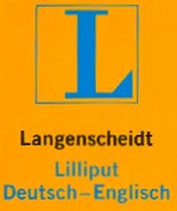 Langenscheidt Lilliput Wörterbücher, Bd.82, Deutsch-Englisch