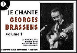 Georges Brassens Partition : Je Chante Brassens Vol 1