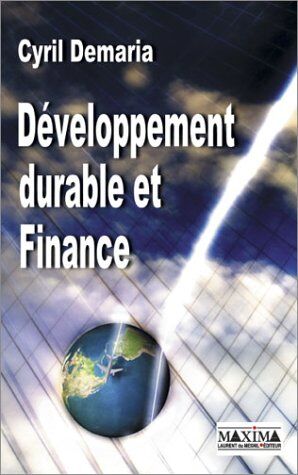 Cyril Demaria Développement Durable Et Finance