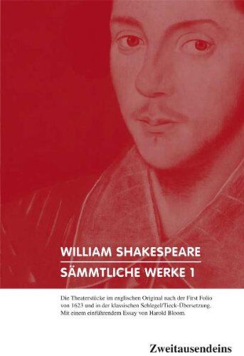 William Shakespeare Sämtliche Werke: Zweisprachige Ausgabe. 2 Bände