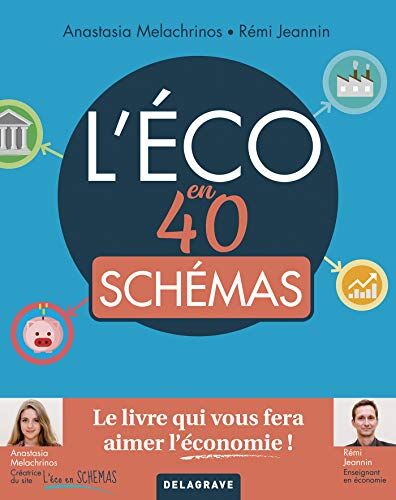 Anastasia Melachrinos L'Éco En 40 Schémas (L'Économie En 40 Schémas)