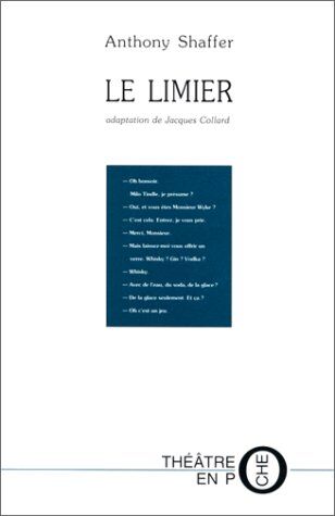 Anthony Shaffer Le Limier (Theatre En Poche)