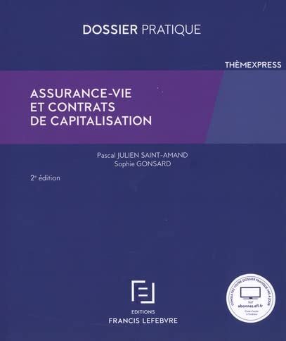 Pascal Julien Saint-Amand Assurance-Vie Et Contrats De Capitalisation 2ed