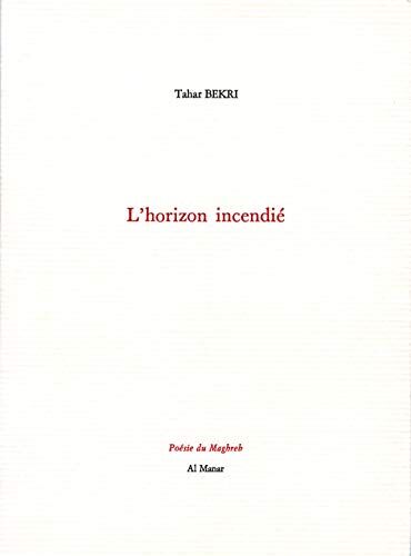 Tahar Bekri L'Horizon Incendié