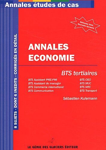 Sébastien Kulemann Annales D'Economie Bts Tertiaire