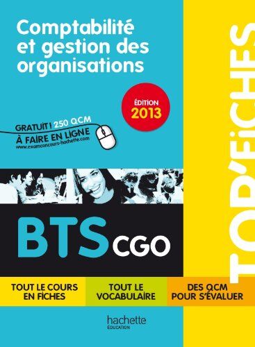 Patricia Charpentier Comptabilité Et Gestion Des Organisations Bts Cgo