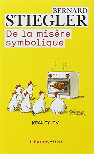 Bernard Stiegler De La Misere Symbolique