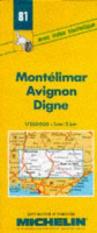 Michelin Travel Publications Michelin Karten, Bl.81 : Montelimar, Avignon, Digne (Michelin Maps)