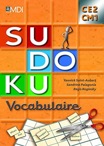 Yannick Saint-Aubert Sudoku Vocabulaire Ce2 Cm1