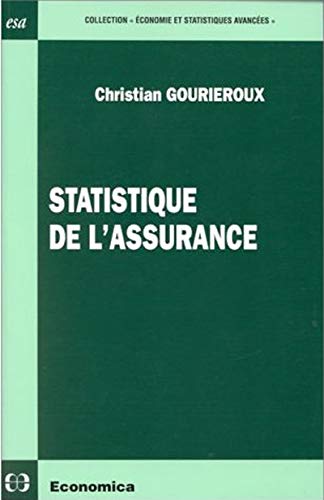 Christian Gourieroux Statistique De L'Assurance