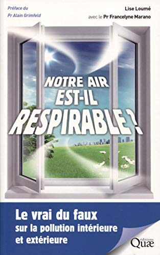 Notre Air Est-Il Respirable ?: Le Vrai Du Faux Sur La Pollution Intérieure Et Extérieure (Quae Gie)