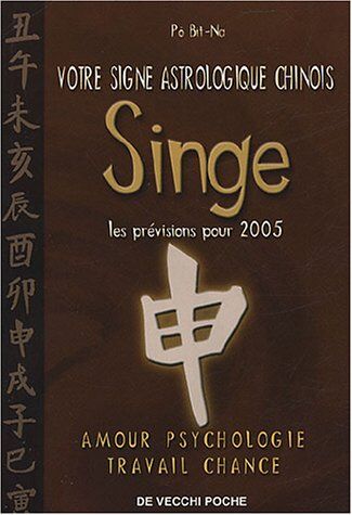 Bit-Na Pô Singe : Votre Signe Astrologique Chinois En 2005