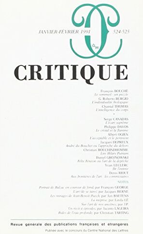 Revue Critique 524-525