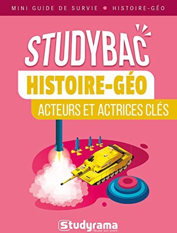 BRETENOUX-RANDRIANARISOa Histoire-Géo Acteurs Et Actrices Clés: Mini Guide De Survie Studybac