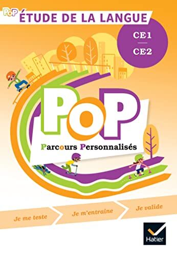Jocelyn Duval Pop - Etude De La Langue Ce1 Ce2 Ed. 2022 - Livre De L'Élève: Parcours Personnalisés