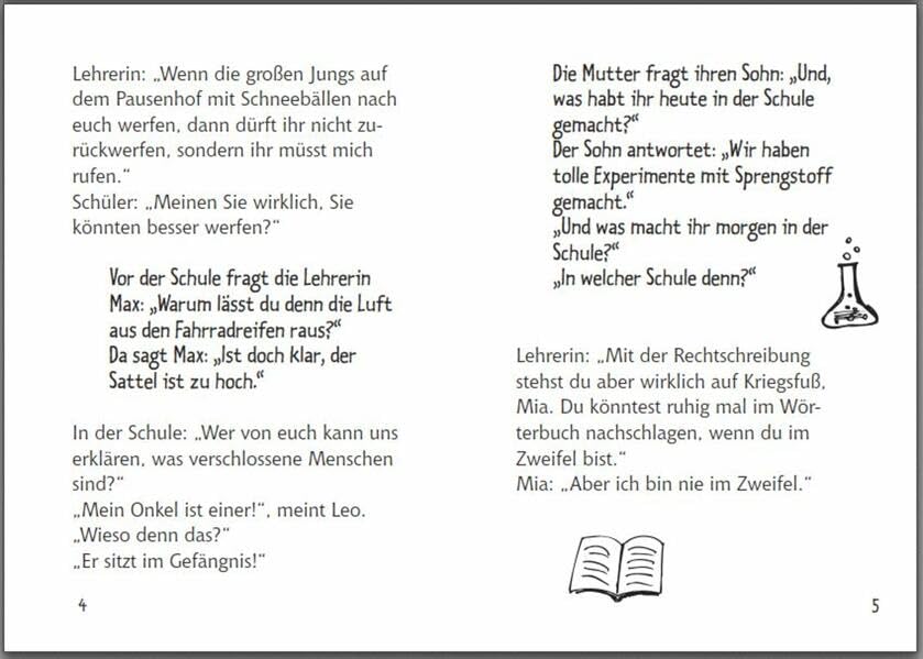 Heide Witzka Mini-Schüler-Witze: (Schüler / Lehrer / Pause / Sport) - 1 Stück