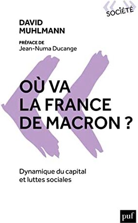 David Muhlmann Où Va La France De Macron ?: Dynamique Du Capital Et Luttes Sociales