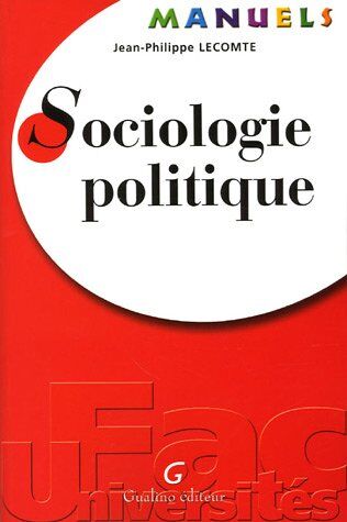Jean-Philippe Lecomte Sociologie Politique
