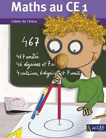 Fabienne Mauffrey Maths Au Ce1 Cahier De L'Élève (Unité)