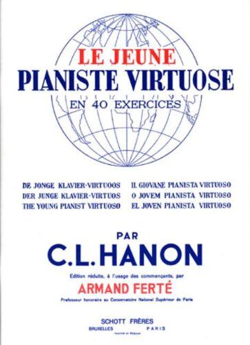 Armand Ferté Le Jeune Pianiste Virtuose: En 40 Exercices. Edition Réduite À L'Usage Des Commencants. Klavier.