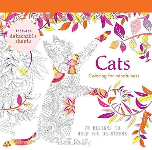 Hamlyn Cats: 70 Designs To Help You De-Stress (Coloring For Mindfulness)