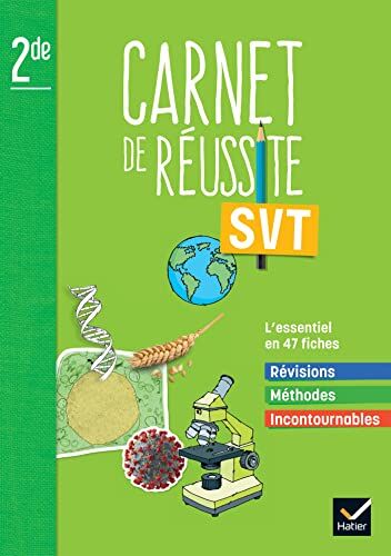 Jean-Michel Gardarein Mon Carnet De Réussite Svt 2de - Ed 2022 - Carnet Élève