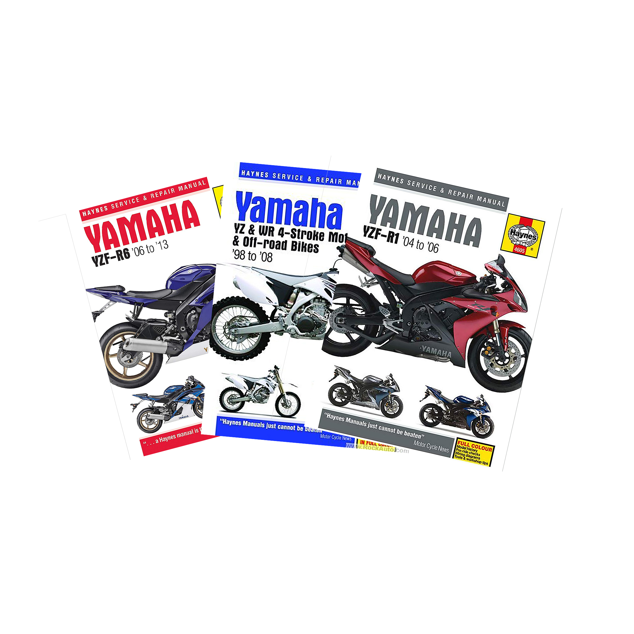 Haynes Guide de réparation Haynes Yamaha spécifique par modèle