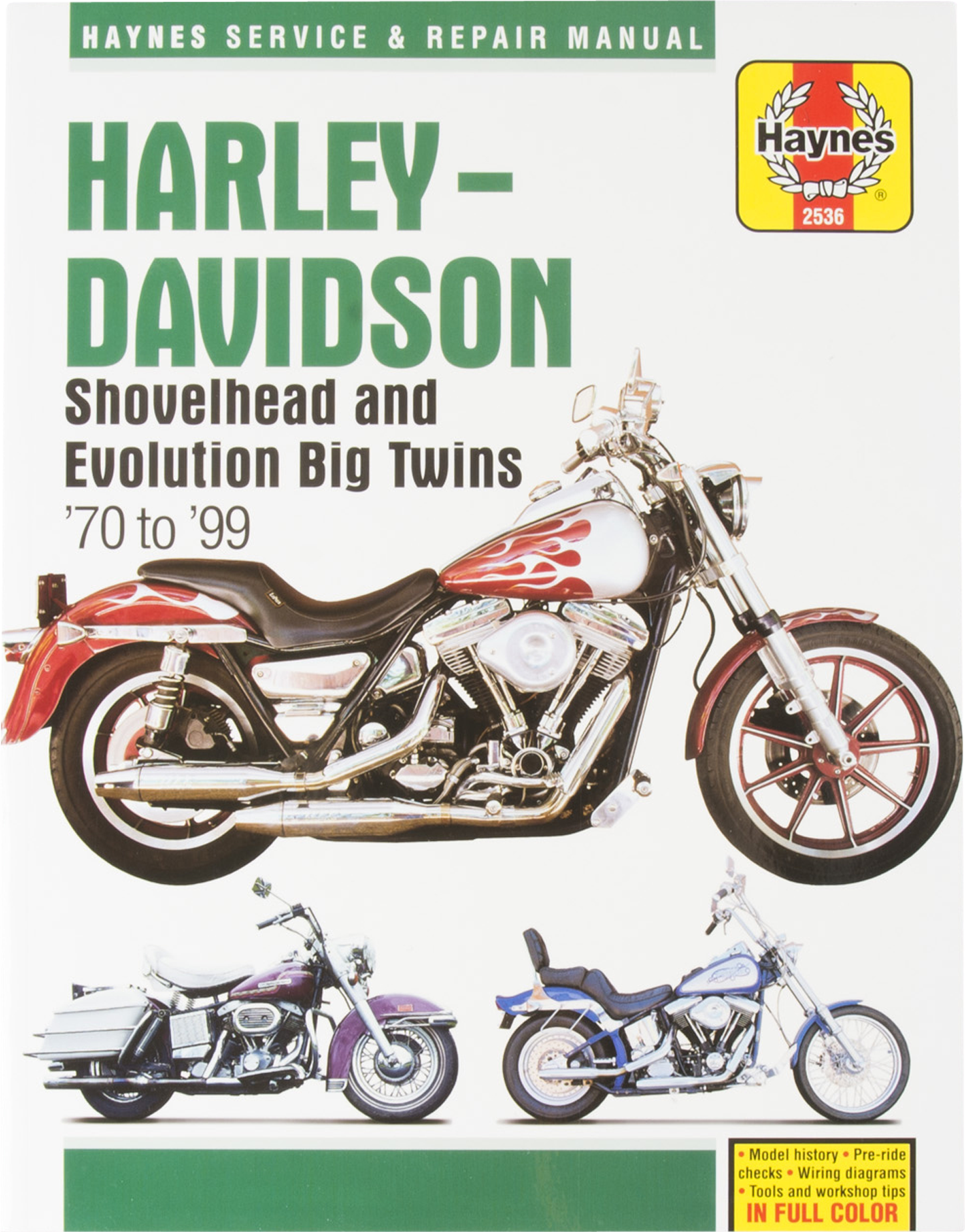 Haynes Guide de réparation Haynes Harley Davidson spécifique par modèle