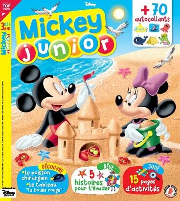 Abonnement Mickey junior 1 an / 12 n°