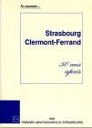 Strasbourg-Clermont-Ferrand, 50 ans après collectif Presses universitaires de Strasbourg