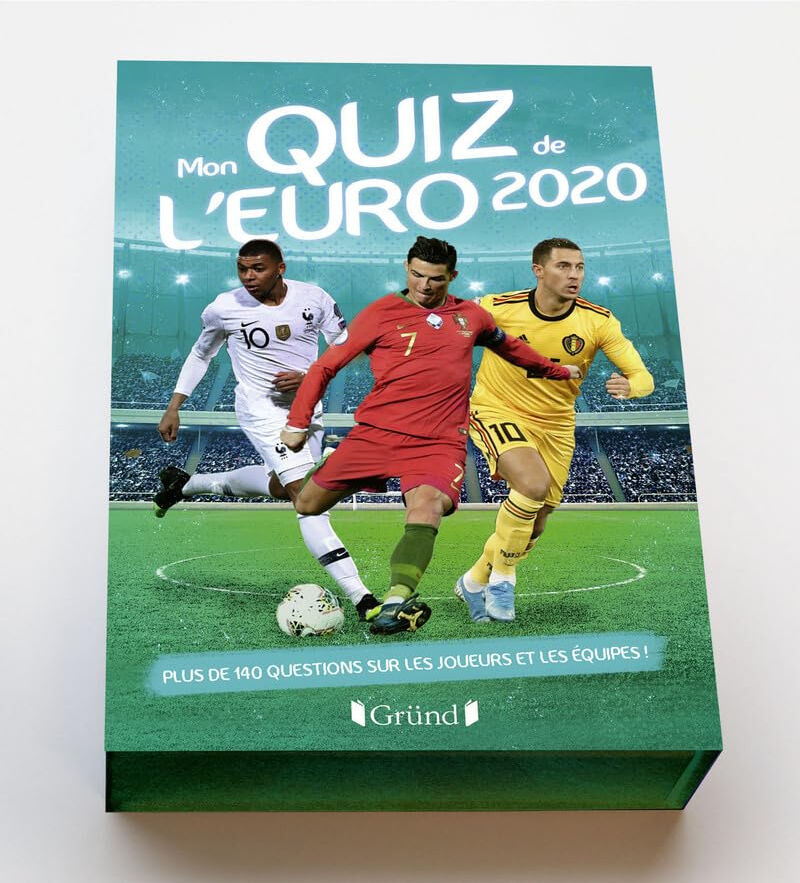 Mon quiz de l'Euro 2020 : plus de 140 questions sur les joueurs et les équipes !  mickaël grall Gründ