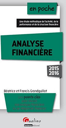 Analyse financière : les points clés pour réussir une analyse financière ou un diagnostic financier  Béatrice Grandguillot, Francis Grandguillot Gualino