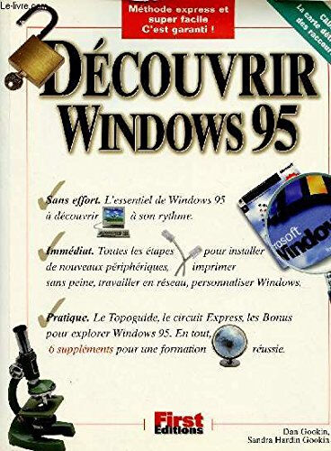 Découvrir Windows 95 Dan Gookin First Editions