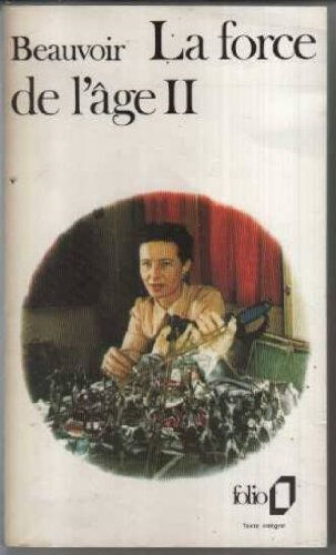 La force de l'âge. Vol. 2 Simone de Beauvoir Gallimard
