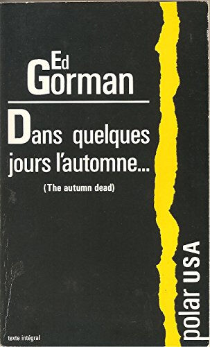 dans quelques jours l'automne...                                                              050796 gorman-e villiers serie