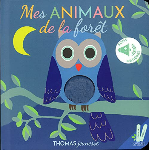 Mes animaux de la forêt Elena Brusi Thomas jeunesse