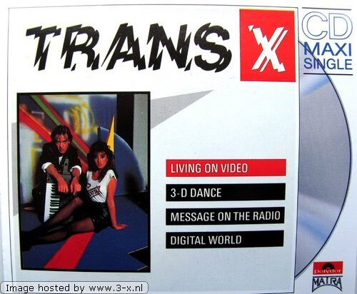 living on video trans-x polydor