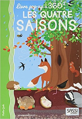 Les quatre saisons : livre pop-up à 360 Matteo Gaule Sassi Junior