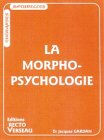 La morpho-psychologie Jacques Gardan Recto Verseau