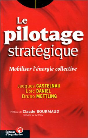 le pilotage stratégique. mobiliser l'énergie collective castelnau, j. editions d\'organisation