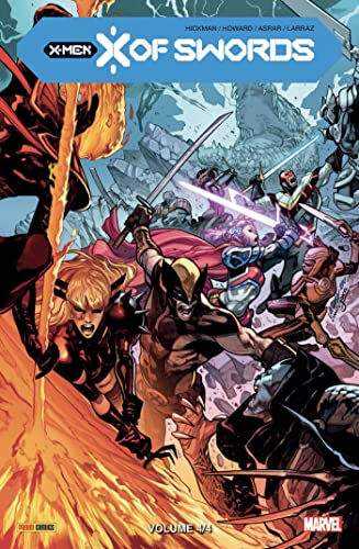 X-Men : X of swords. Vol. 4  jonathan hickman, pepe larraz, tini howard, gerry duggan, stefano caselli, mahmud asrar Panini comics