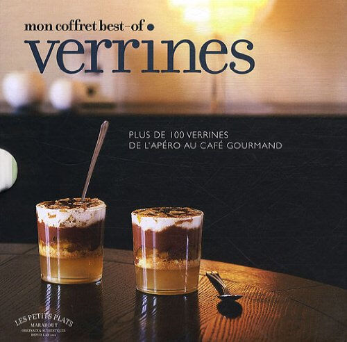 Mon coffret best of verrines : plus de 100 verrines, de l'apéro au café gourmand José Maréchal Marabout