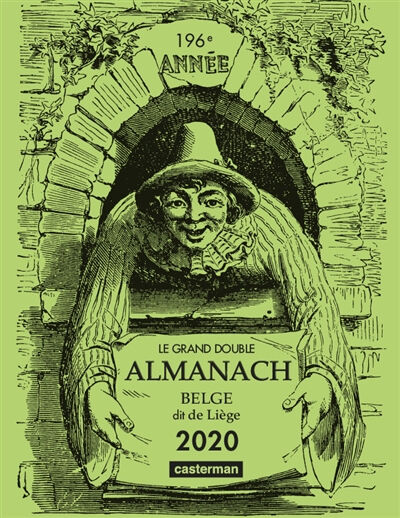 Le grand double almanach belge dit de Liège 2020  anonyme Casterman