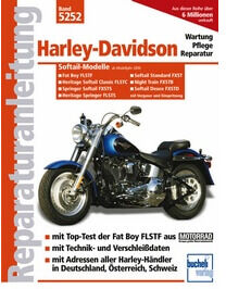 Motorbuch Vol. 5252 Repair Manual Harley Davidson Softail Models With Carburetor And E