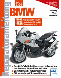 Motorbuch Vol. 5302 Repair Manual Bmw F 800 S,St,Gt